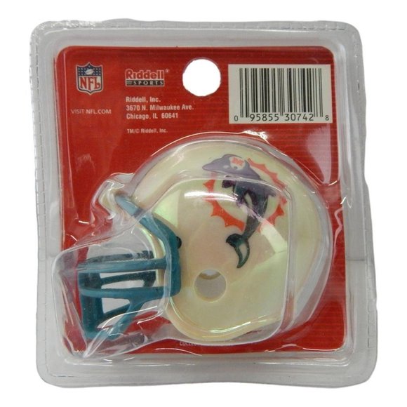 New Riddle Sports Mini Color Chrome Football Helme - Picture 2 of 16